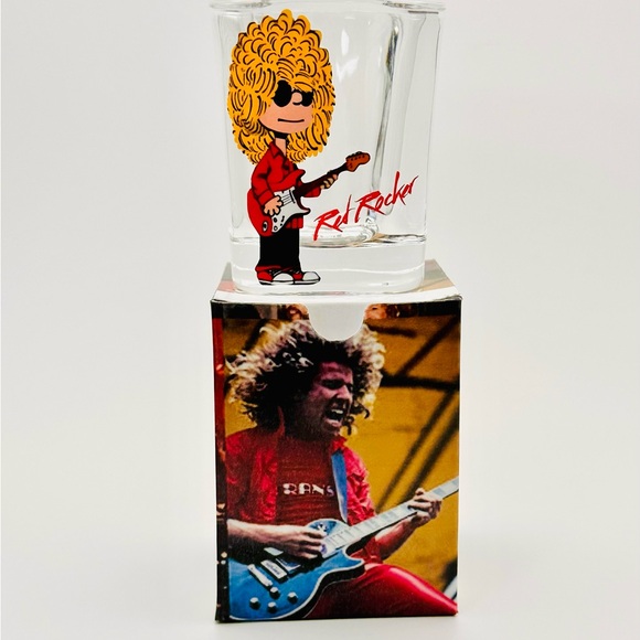 Classic Rock Musicians/PEANUTS Character SHOT Glass/Gift Box! - Picture 16 of 16